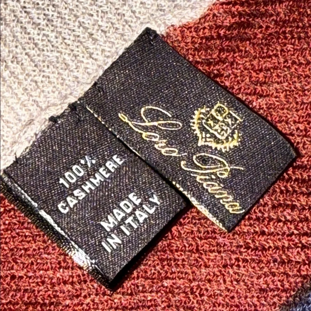 Loro Piana 100% Cashmere Oversized Shawl